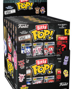 FUNKO BITTY POP 4 PACK DISPLAY DA 12PZ FNAF FIVE NIGHTS AT FREDDY'S - FUNKO