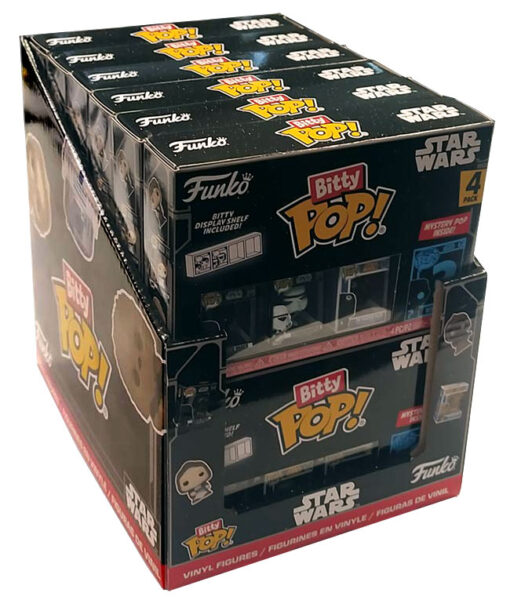 FUNKO BITTY POP 4 PACK DISPLAY DA 12PZ STAR WARS A NEW HOPE