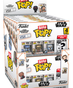 FUNKO BITTY POP 4 PACK DISPLAY DA 12PZ STAR WARS MANDALORIAN STAR WARS THE MANDALORIAN - FUNKO