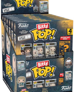 FUNKO BITTY POP 4 PACK IL SIGNORE DEGLI ANELLI DISPLAY 12PZ IL SIGNORE DEGLI ANELLI - FUNKO