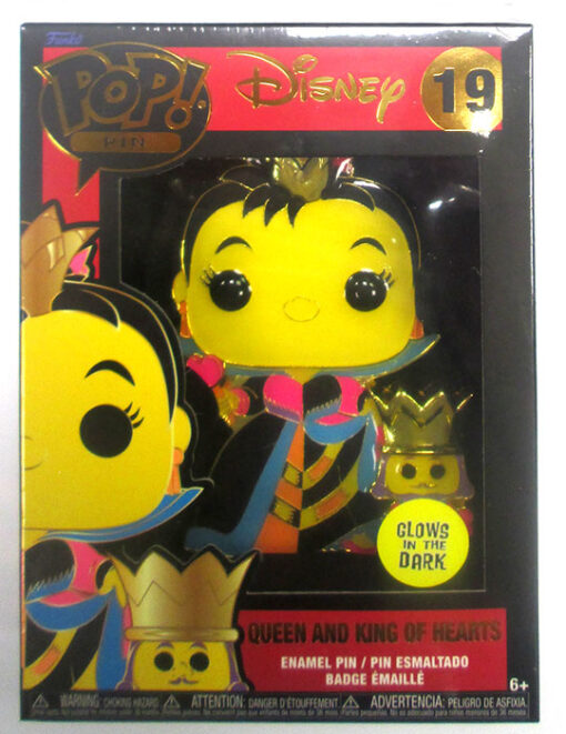 Funko Spilla Alice In Wonderland Queen & King Glow Blacklight Disney