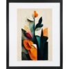 GBEYE - Framed print "In the garden by Treechild" (40x50cm)