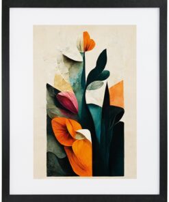 GBEYE - Framed print "In the garden by Treechild" (40x50cm)