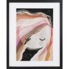 GBEYE - Framed print "Moon girl by Treechild" (40x50cm)