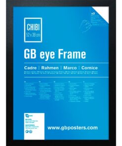 GBEYE - MDF Black Frame - Chibi 52 x 38 cm -