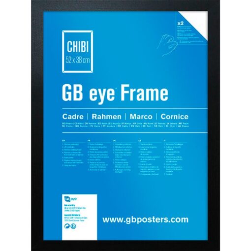 GBEYE - MDF Black Frame - Chibi 52 x 38 cm -