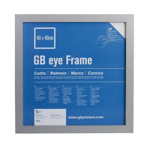 GBEYE - MDF Silver Frame - 40 x 40cm -