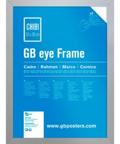 GBEYE - MDF Silver Frame - Chibi 52 x 38cm -