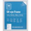 GBEYE - MDF White Frame - Mini - 40 x 50cm -