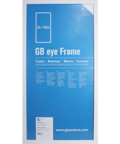 GBEYE - MDF White Frame - PDQ - 50 x 100cm -