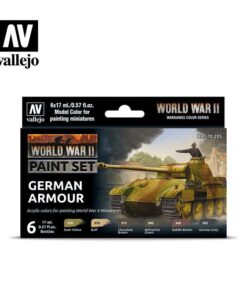 GERMAN ARMOUR COLOR SET 70205 Colori Vallejo