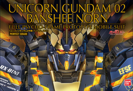 GUNDAM PERFECT GRADE PG MODEL KIT UNICORN RX-0 BANSHEE NORN 1/60 BANDAI