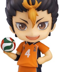 Haikyu!! Nendoroid Swacchao! Figura Yu Nishinoya (re-run) 10 Cm Orange Rouge