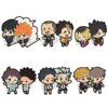 Haikyu!! Rubber Ciondolos 6 Cm Assortment (6) Megahouse