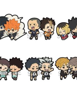 Haikyu!! Rubber Ciondolos 6 Cm Assortment (6) Megahouse