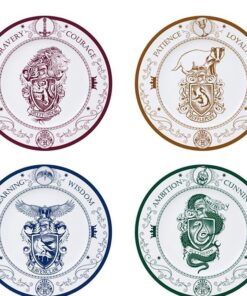 Harry Potte Set di 4 Piatti Case di Hogwarts 21 cm ABYStyle