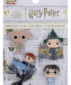 Harry Potter - 4pk Pop Spilla Enamel Set - Chamber Of Secrets Funko Gadget