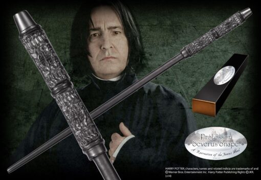 Harry Potter Bacchetta Magica Character Severus Piton Noble Collection