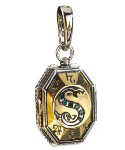 Harry Potter Ciondolo Medaglione Serpeverde Noble Collection