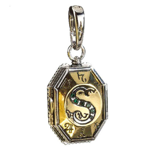 Harry Potter Ciondolo Medaglione Serpeverde Noble Collection