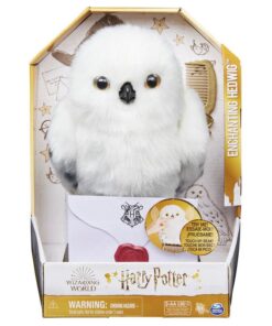 Harry Potter Edvige Peluche Interattivo 23cm Spin Master Scatola Rovinata