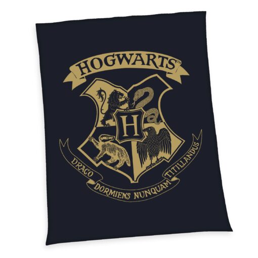 Harry Potter Fleece Blanket Hogwarts 150 X 200 Cm Herding