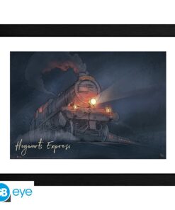 Harry Potter - Framed Print "espresso Per Hogwarts" (30x40)