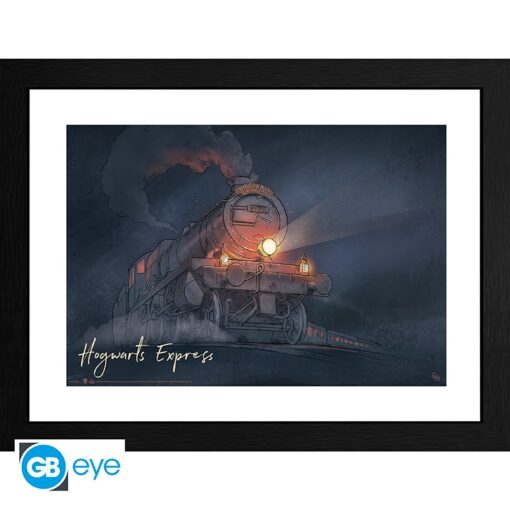 Harry Potter - Framed Print "espresso Per Hogwarts" (30x40)