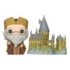 Harry Potter Funko POP Citta Vinile Figura Silente con il Castello di Hogwarts 9 Cm