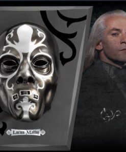 Harry Potter Maschera Mangiamorte di Lucius Malfoy Indossabile Replica Noble