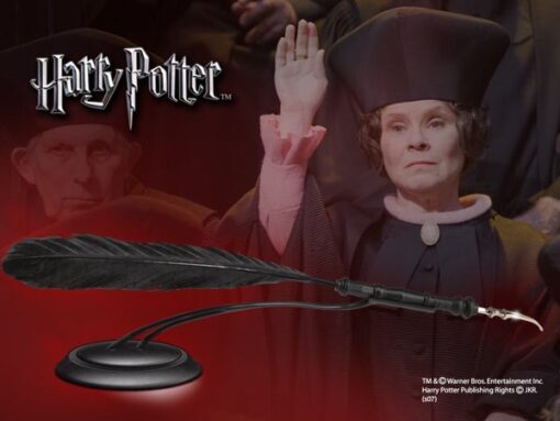 Harry Potter Penna Con Piedistallo Professoressa Dolores Umbridge Noble Collection