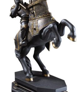 Harry Potter Statua Fermalibri Pedina Cavaliere Nero 21 cm Noble Collection