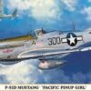 HASEGAWA 09903 P-51D MUSTANG PACIFIC PINUP GIRL 1:48 KIT Modellino