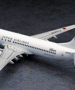 HASEGAWA 10736 BOEING 737-800 JAL JAPAN AIRLINES No.36  1:200 KIT Modellino