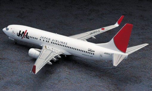 HASEGAWA 10736 BOEING 737-800 JAL JAPAN AIRLINES No.36  1:200 KIT Modellino