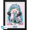 HATSUNE MIKU - Framed print "Wink" (30x40)