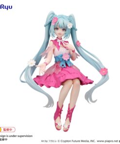 Hatsune Miku Noodle Stopper Pvc Statua Flower Fairy Cosmos 14 Cm Furyu