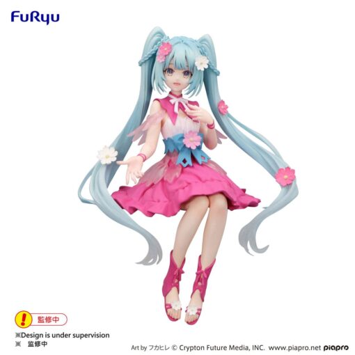 Hatsune Miku Noodle Stopper Pvc Statua Flower Fairy Cosmos 14 Cm Furyu