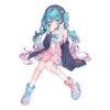 Hatsune Miku Noodle Stopper Pvc Statua Hatsune Miku Love Sailor Ver. 13 Cm Furyu