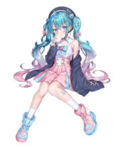 Hatsune Miku Noodle Stopper Pvc Statua Hatsune Miku Love Sailor Ver. 13 Cm Furyu