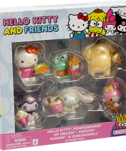 Hello Kitty E Friends Personaggi 5cm 6 Pack Anime Manga - Figures