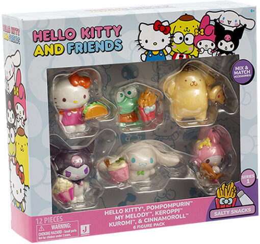 Hello Kitty E Friends Personaggi 5cm 6 Pack Anime Manga - Figures