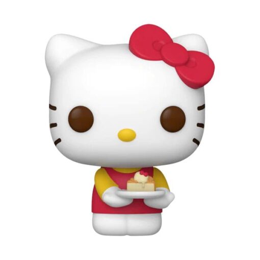 Hello Kitty Pop! Sanrio Vinile Figura Hello Kitty Con Dessert 9 Cm Funko