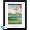 HIROSHIGE - Framed print "The Outskirts of Koshigay" (30x40)