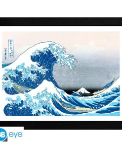 HOKUSAI - Framed print "Great Wave" (30x40)