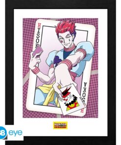 HUNTER X HUNTER - Framed print "Hisoka" (30x40)