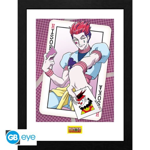 HUNTER X HUNTER - Framed print "Hisoka" (30x40)