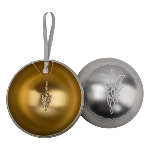 Il Signore Degli Anelli Tree Ornment Con Collana Evenstar Cinereplicas