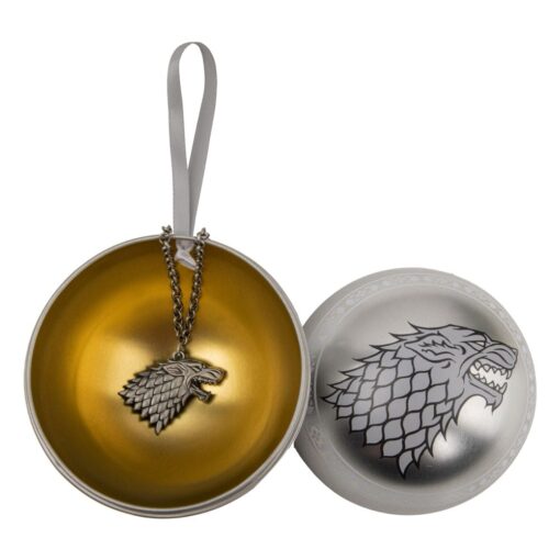 Il Trono Di Spade Tree Ornment Con Collana Stark Cinereplicas