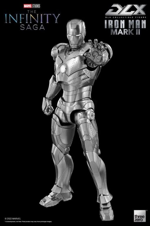 Infinity Saga Dlx Action Figura 1/12 Iron Man Mark 2 17 Cm Threezero